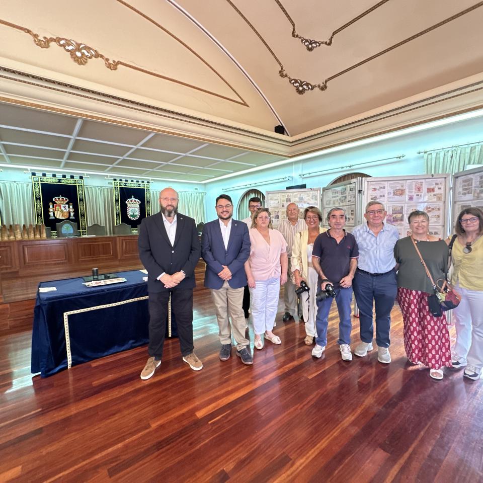 A Caniza acolle a 1ª Exposición Filatélica da súa historia