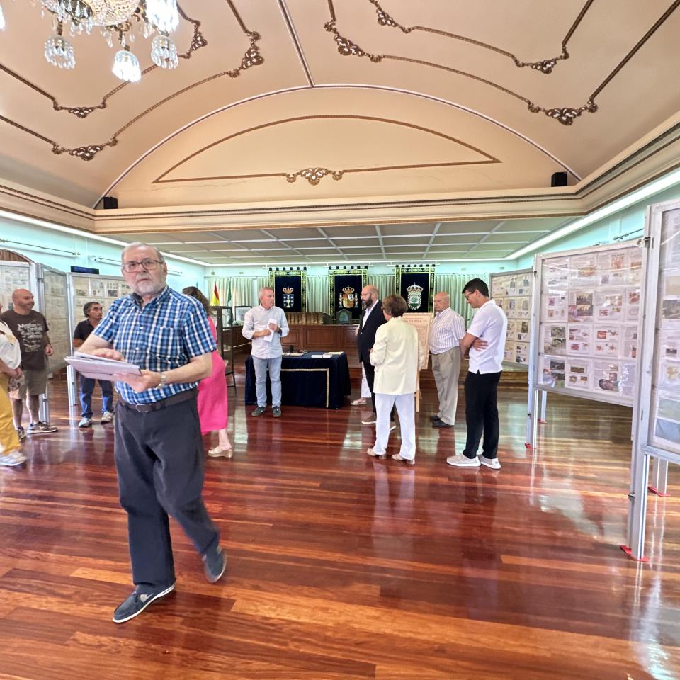 A Caniza acolle a 1ª Exposición Filatélica da súa historia