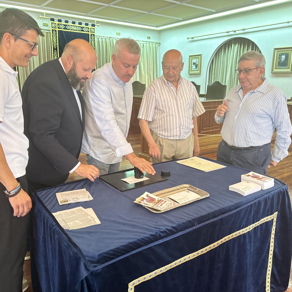 A Caniza acolle a 1ª Exposición Filatélica da súa historia