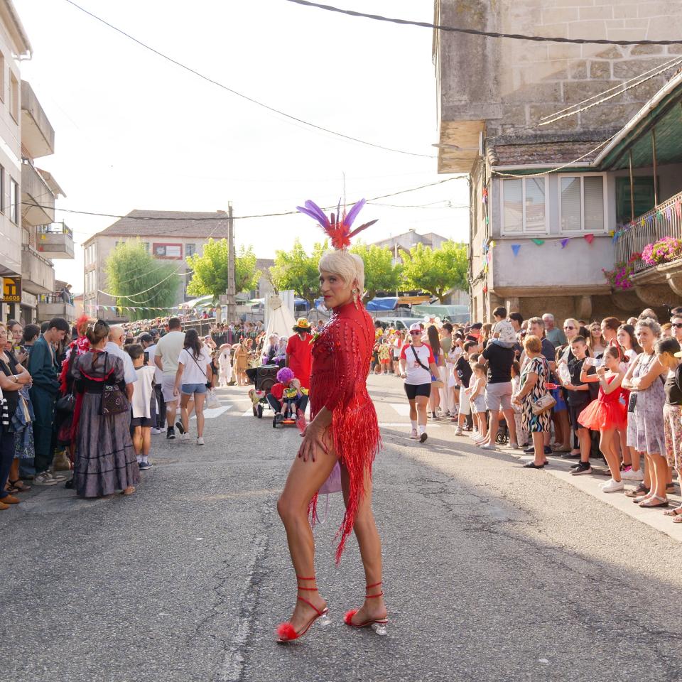 o «Entroido» da Caniza consolídase como unha das grandes citas festivas do verán