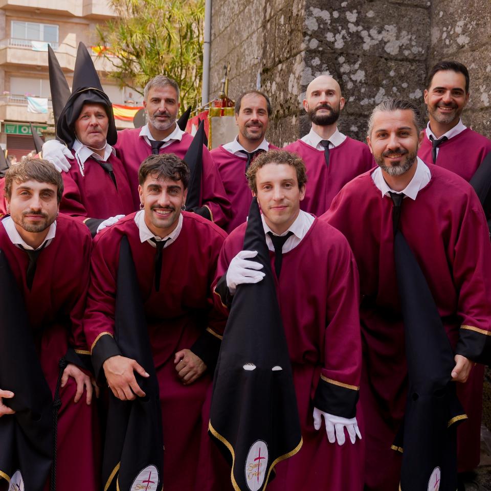 A Caniza celebra a festividade do Santísimo Cristo da Agonía