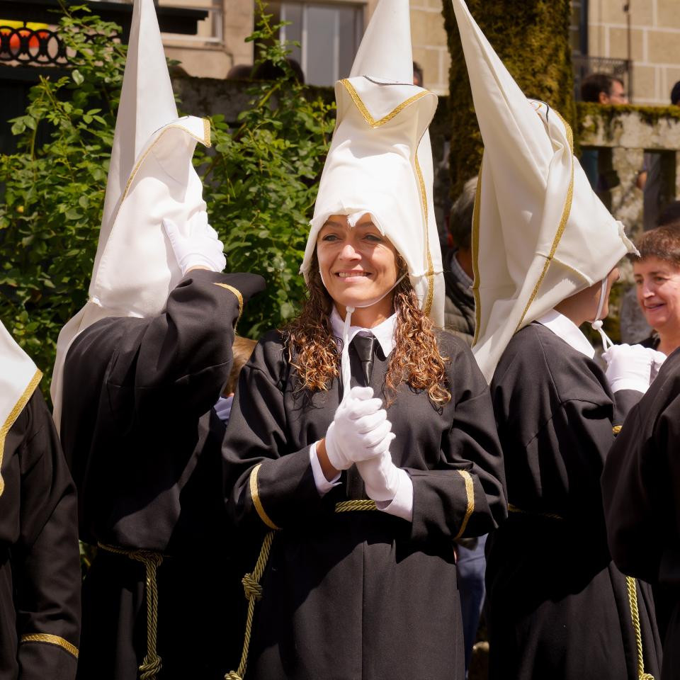 A Caniza celebra a festividade do Santísimo Cristo da Agonía