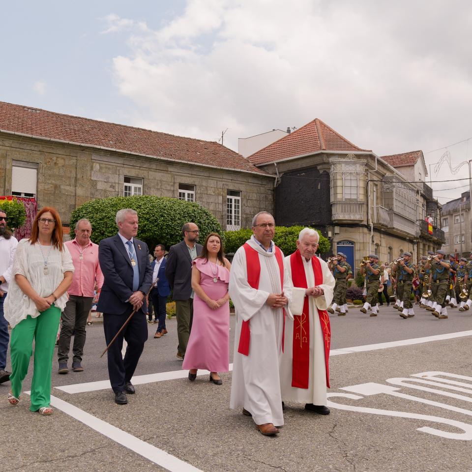 A Caniza celebra a festividade do Santísimo Cristo da Agonía