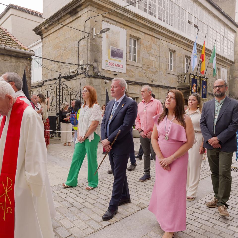 A Caniza celebra a festividade do Santísimo Cristo da Agonía