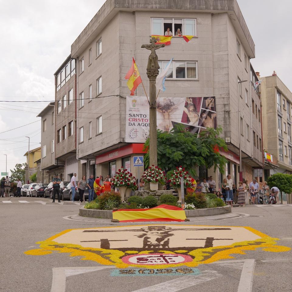 A Caniza celebra a festividade do Santísimo Cristo da Agonía