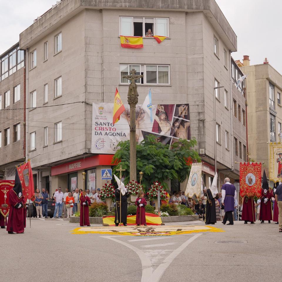 A Caniza celebra a festividade do Santísimo Cristo da Agonía