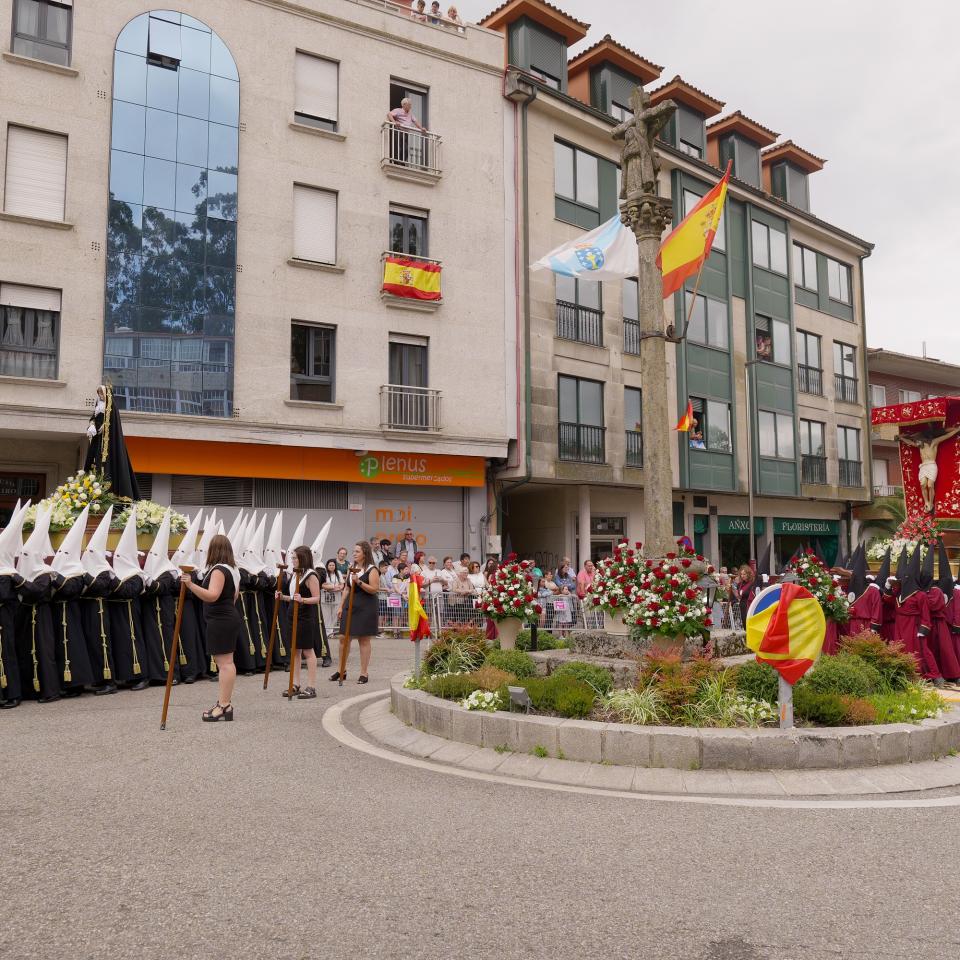 A Caniza celebra a festividade do Santísimo Cristo da Agonía