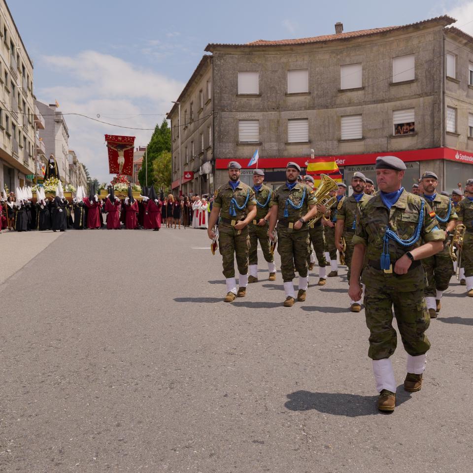 A Caniza celebra a festividade do Santísimo Cristo da Agonía