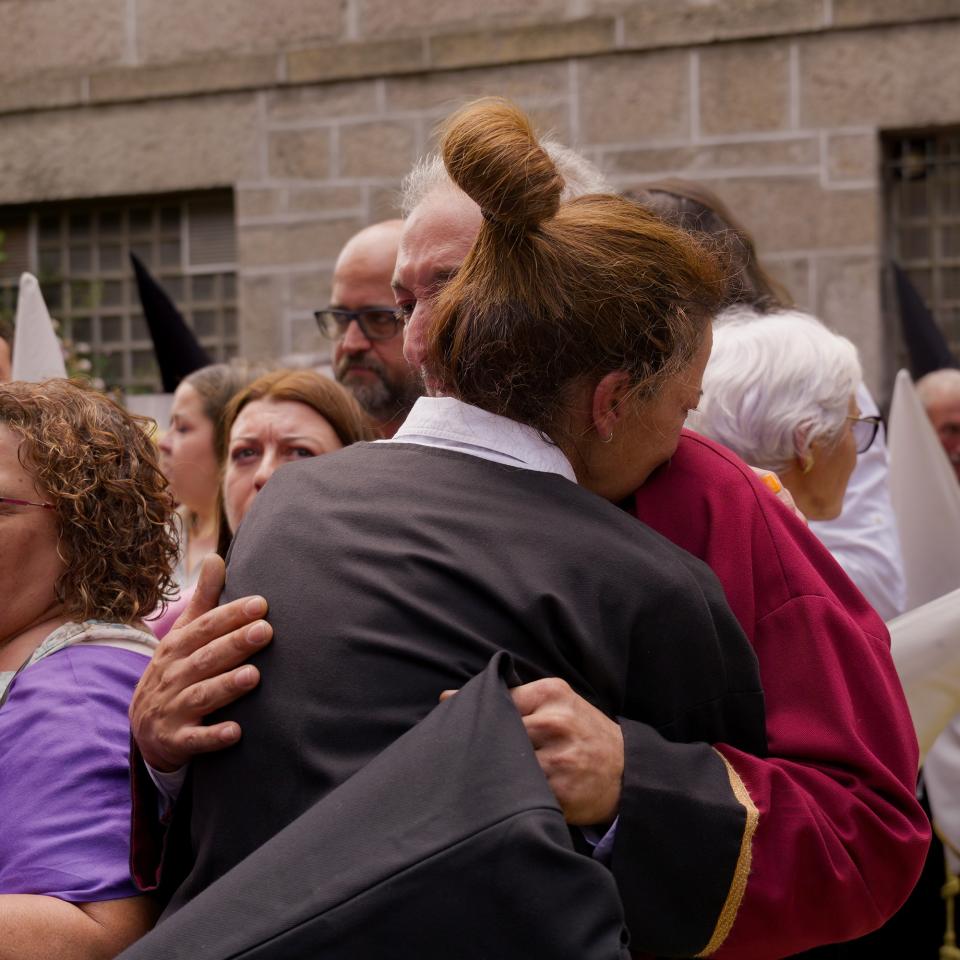 A Caniza celebra a festividade do Santísimo Cristo da Agonía