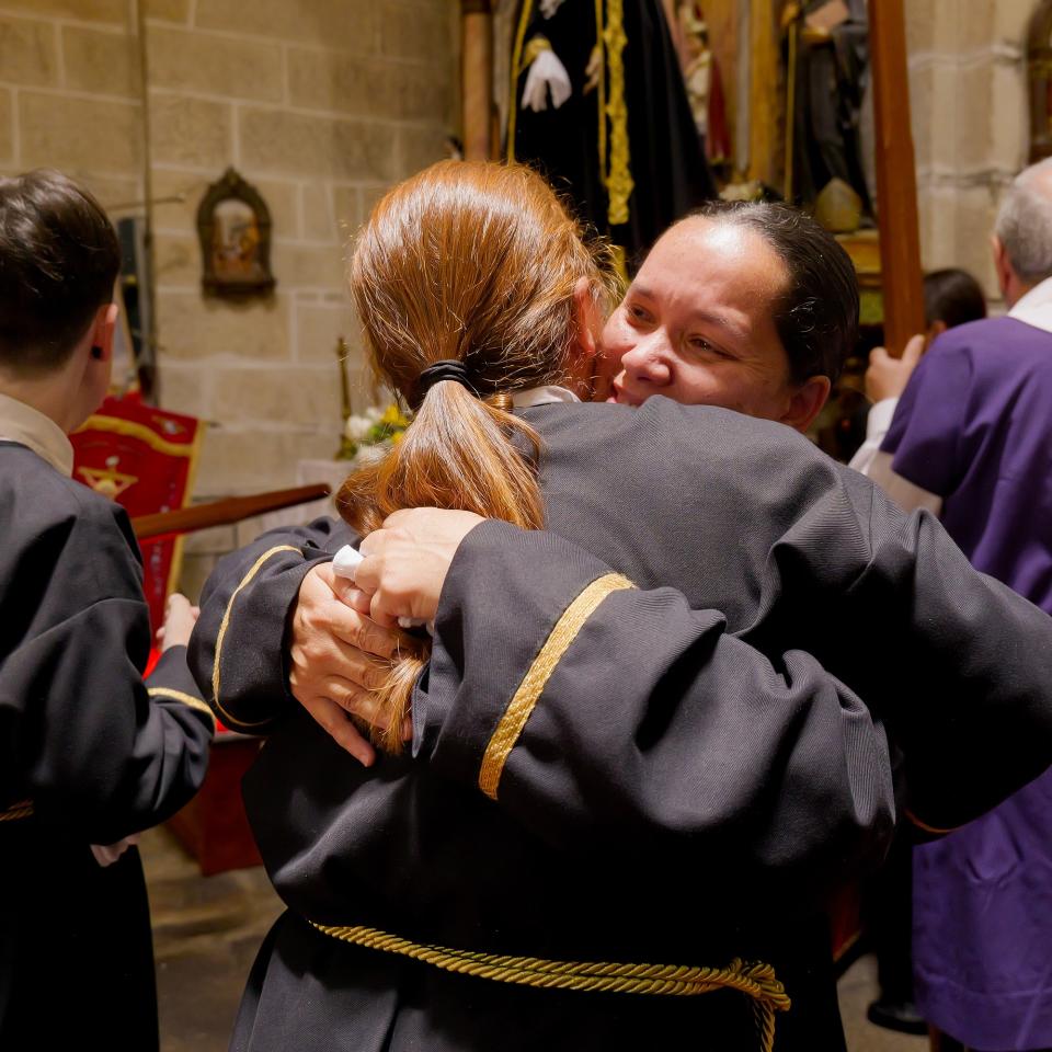 A Caniza celebra a festividade do Santísimo Cristo da Agonía