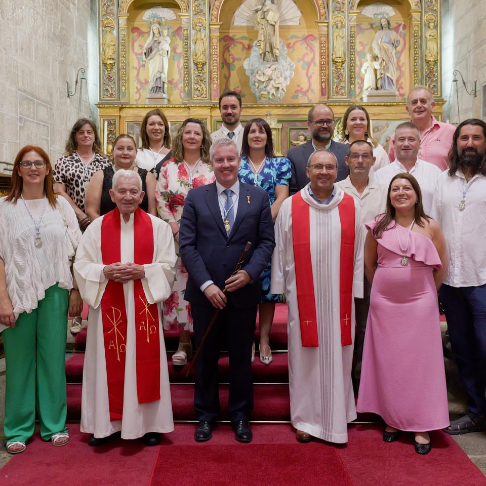 A Caniza celebra a festividade do Santísimo Cristo da Agonía
