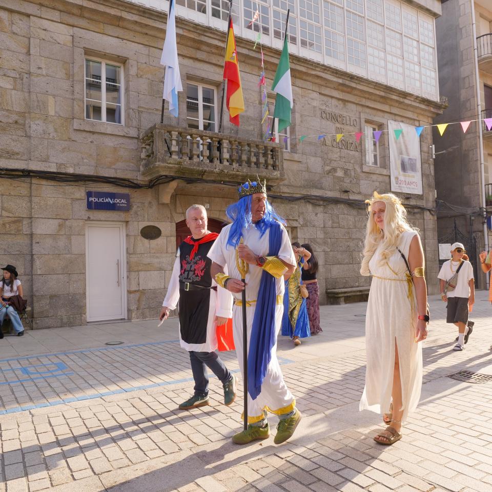 o «Entroido» da Caniza consolídase como unha das grandes citas festivas do verán