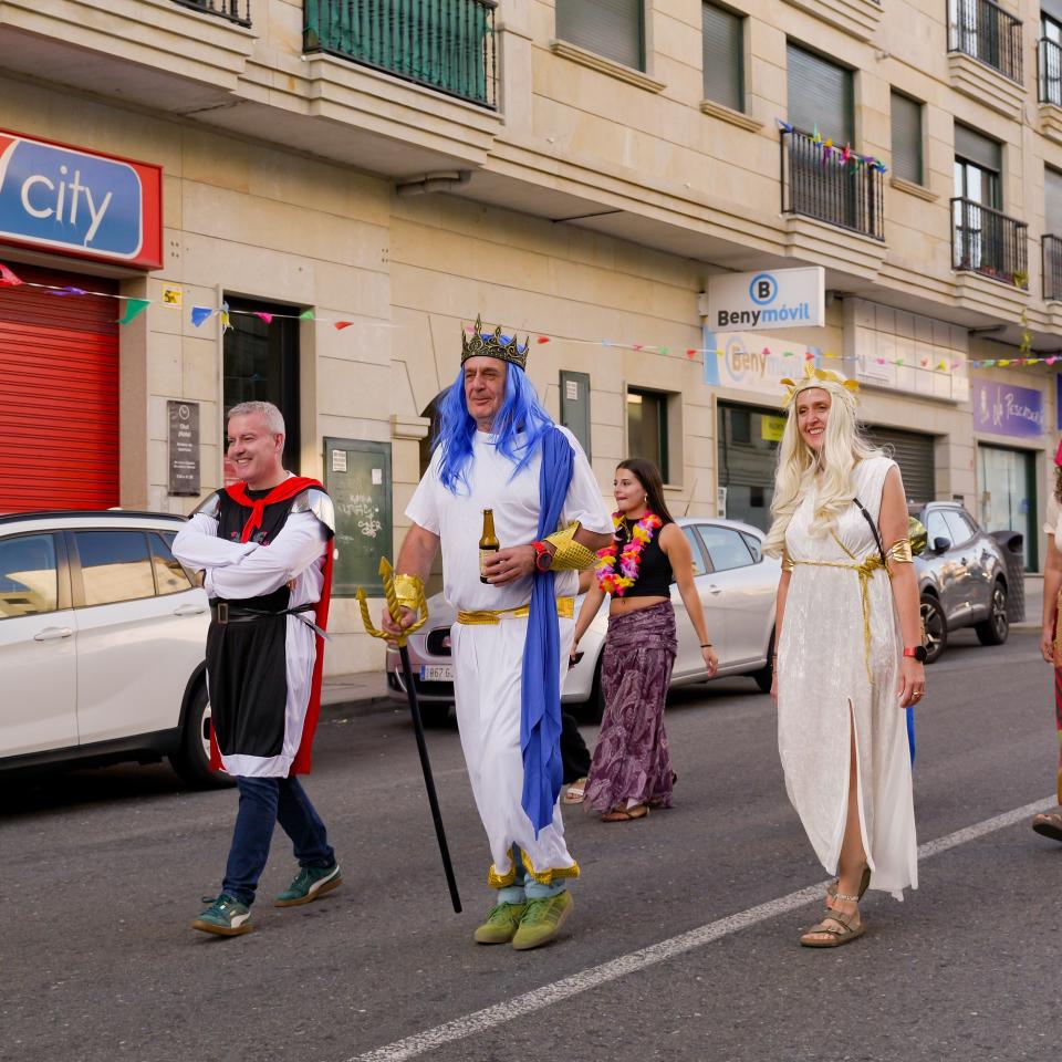 o «Entroido» da Caniza consolídase como unha das grandes citas festivas do verán