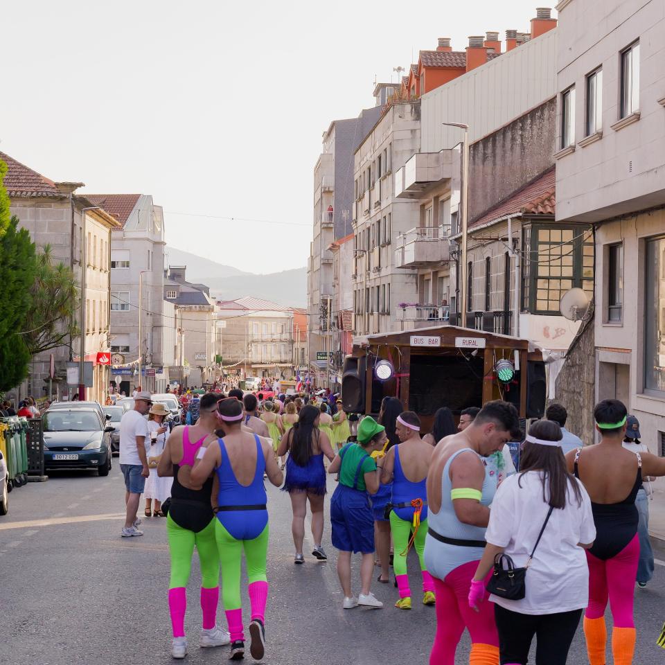 o «Entroido» da Caniza consolídase como unha das grandes citas festivas do verán