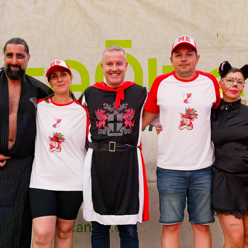 o «Entroido» da Caniza consolídase como unha das grandes citas festivas do verán