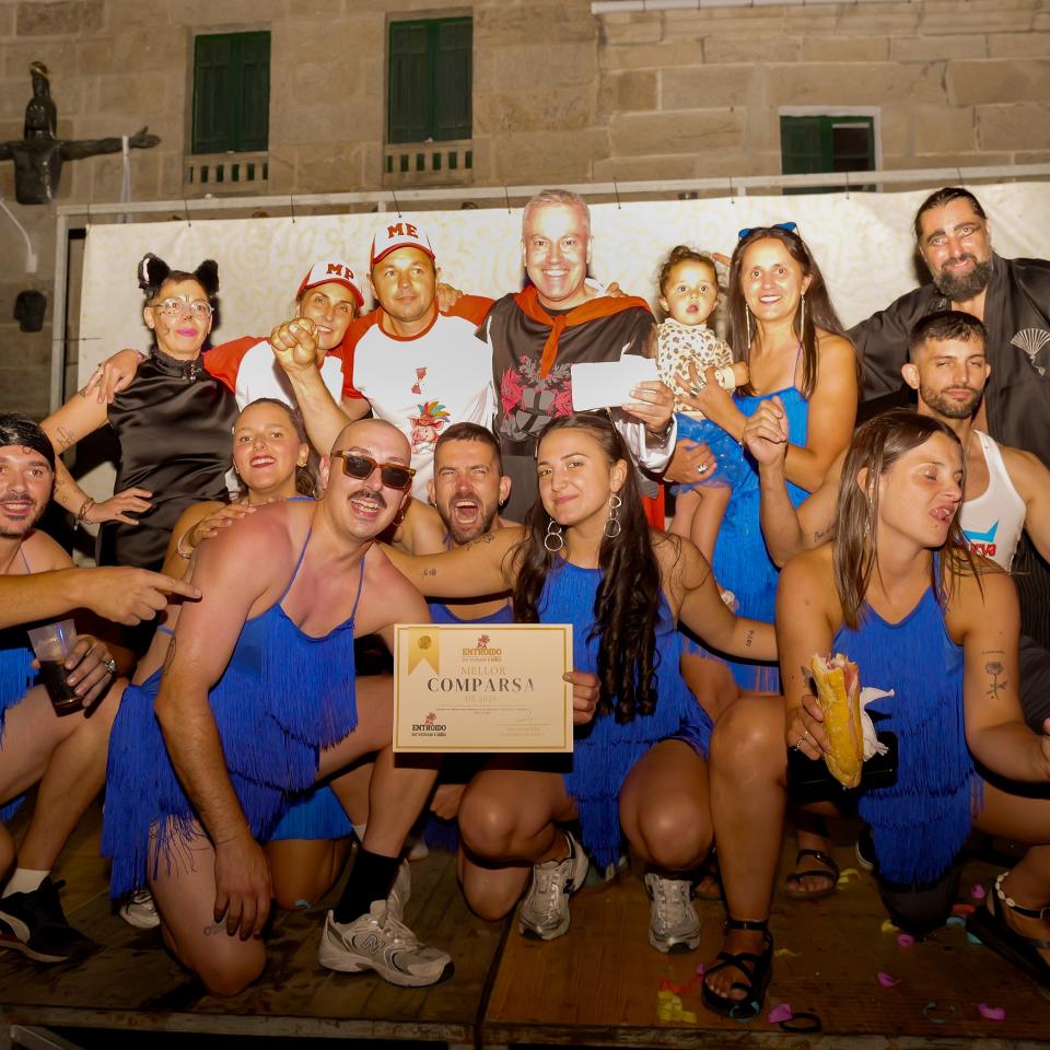 o «Entroido» da Caniza consolídase como unha das grandes citas festivas do verán