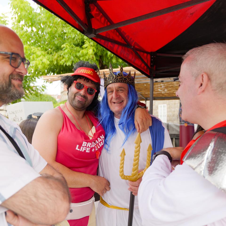o «Entroido» da Caniza consolídase como unha das grandes citas festivas do verán