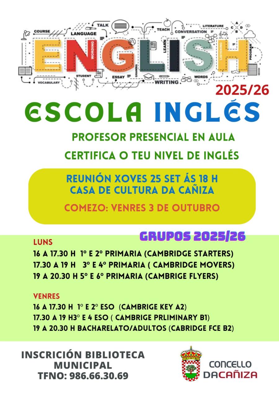 Escola de Inglés 2025/26
