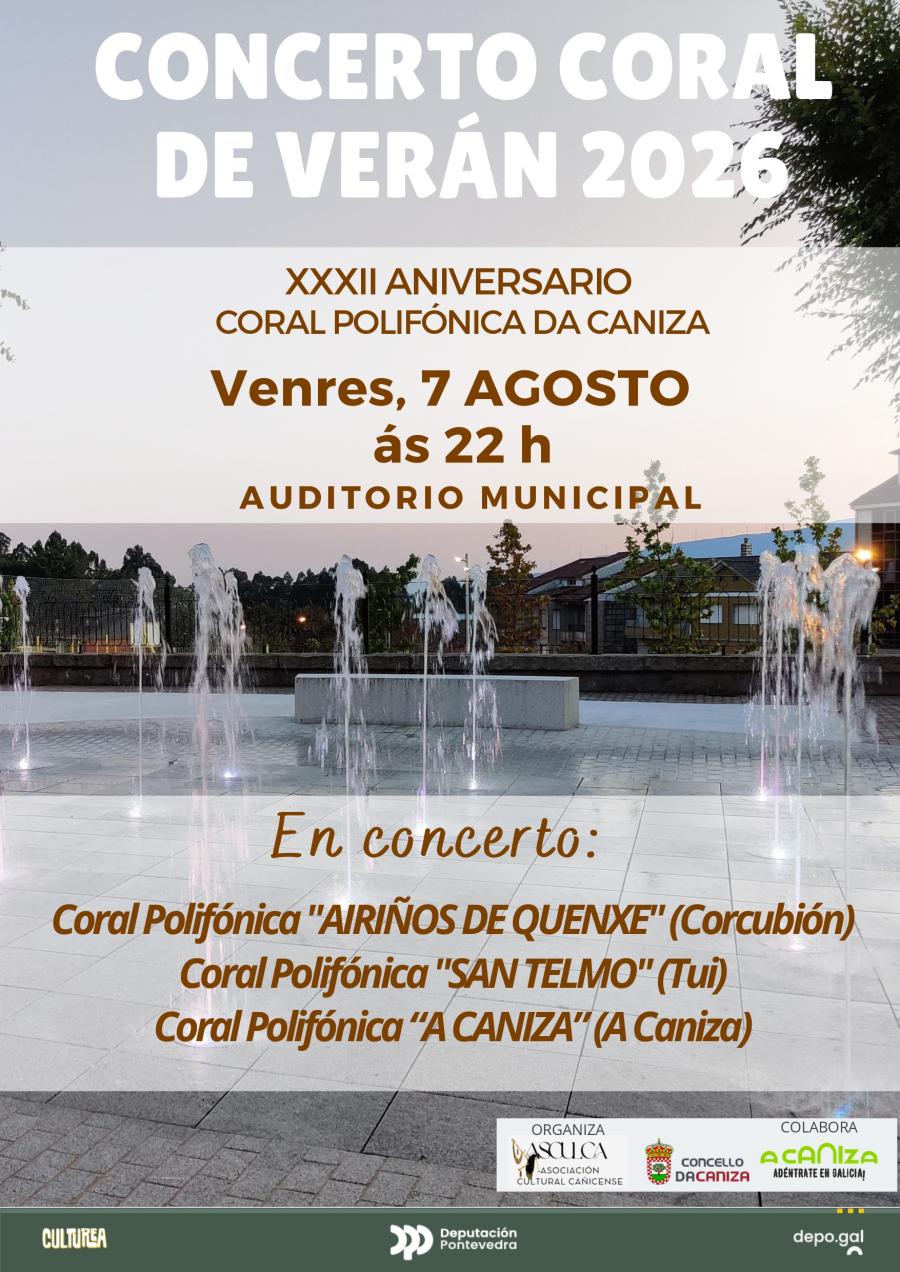 Concerto de Verán da Coral Polifónica da Caniza