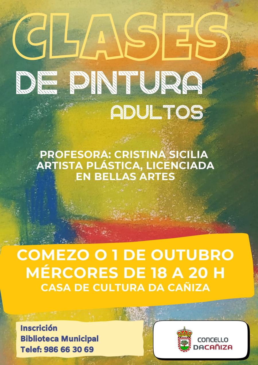 Clases de Pintura para Adultos. Curso 2025/2026