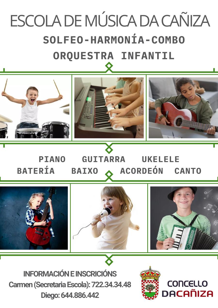 Escola de Música da Cañiza. Curso 2024 -2025