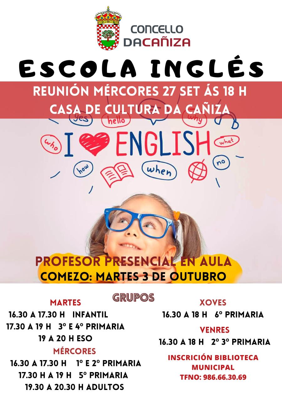 Escola de Ingles curso 2023- 2024