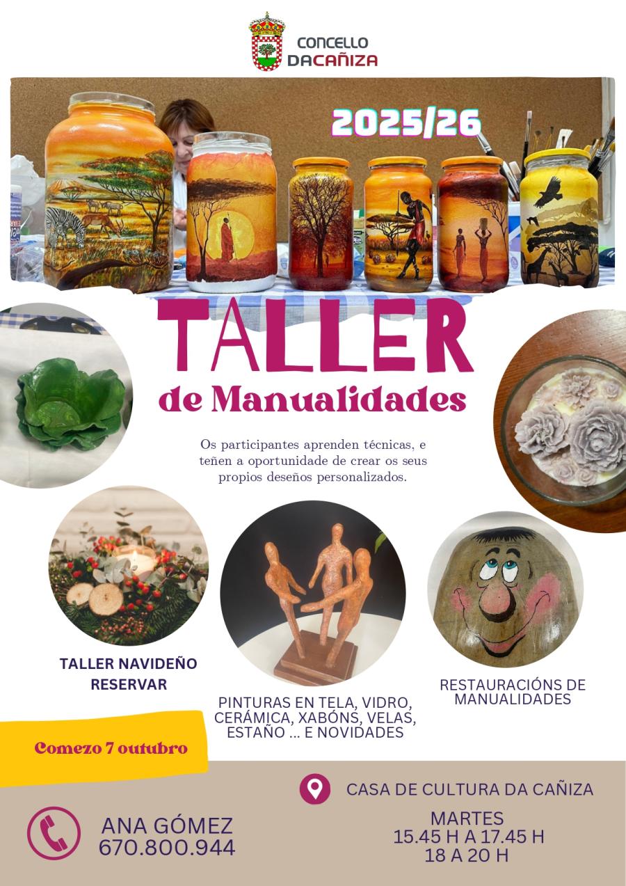 Taller de Manualidades. Curso 2025/26