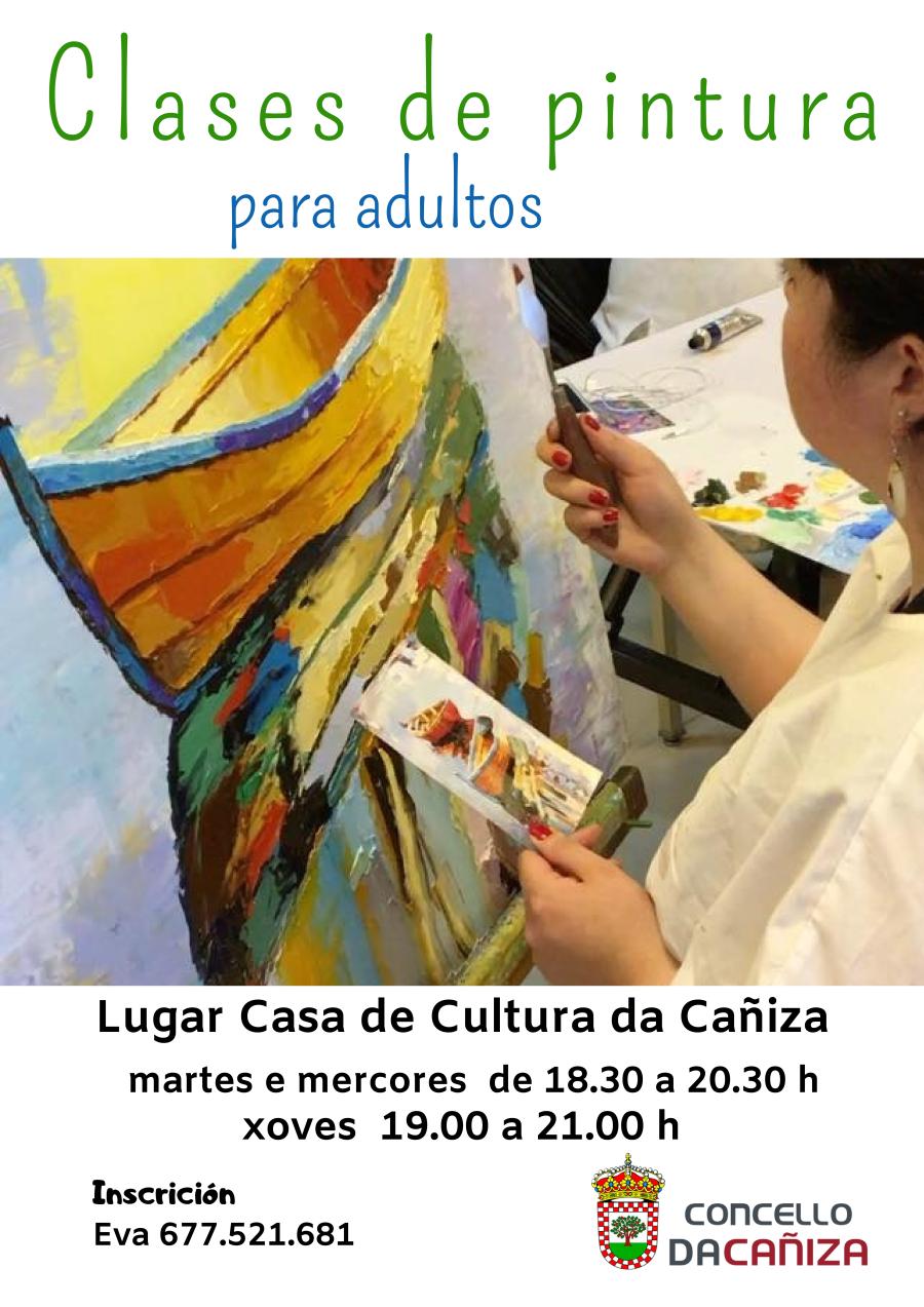Clases de Pintura para adultos. Curso 2024 - 2025